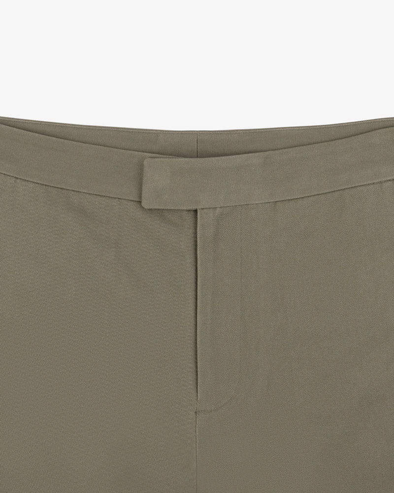 Washed Twill Suit Trouser