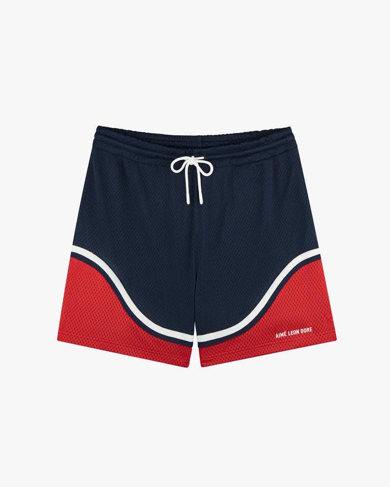 Colorblock Court Short