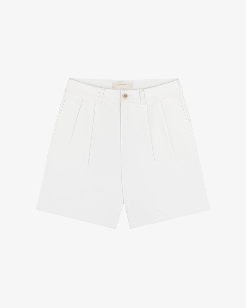 Double Pleated Short