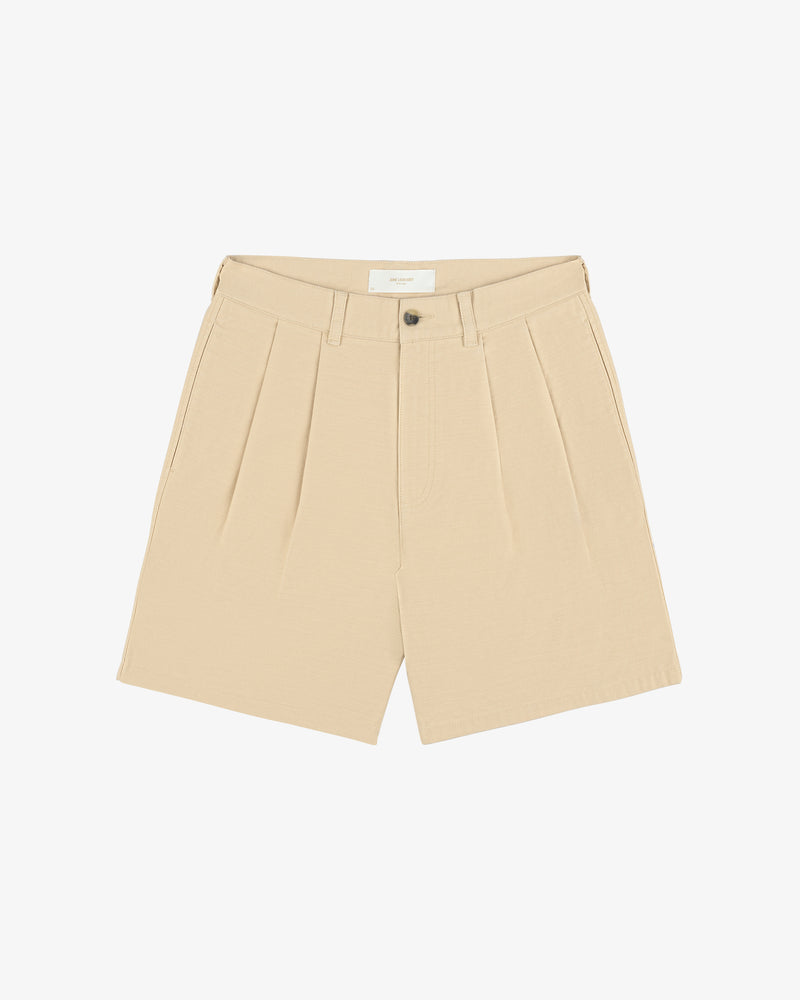 Double Pleated Short