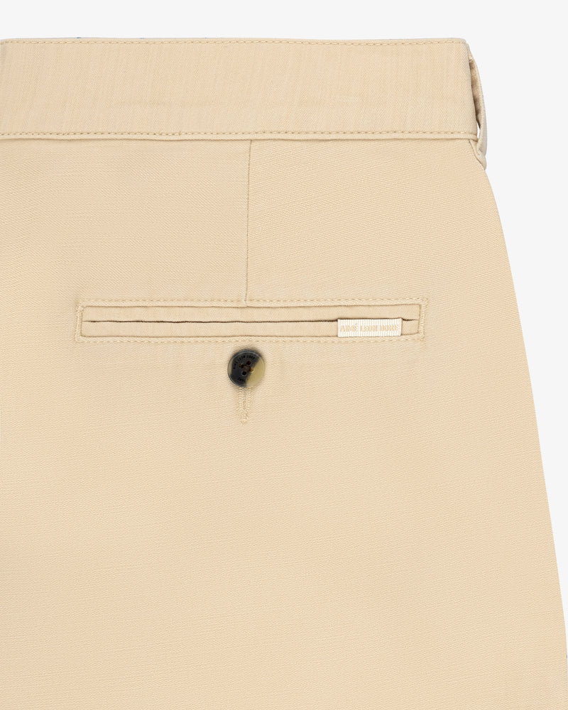 Double Pleated Short