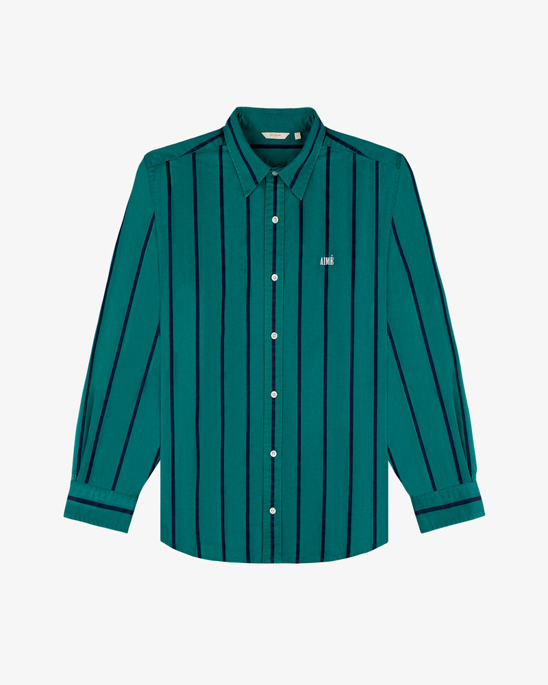 Striped Leon Overshirt