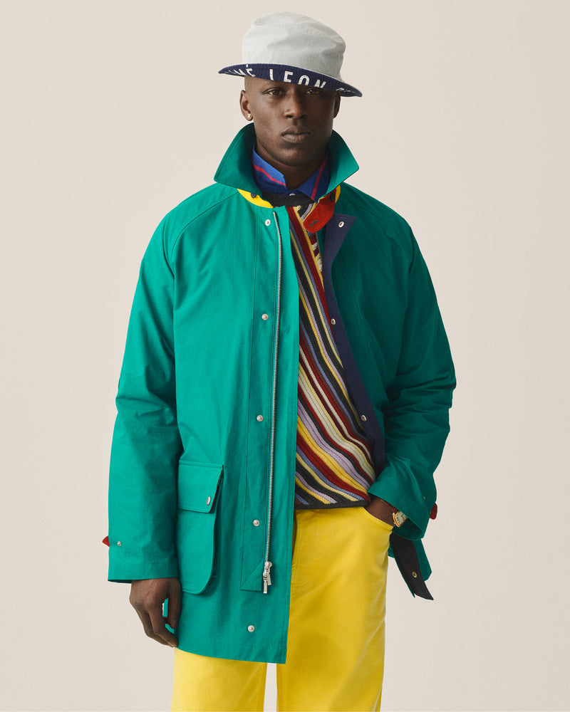 Contrast Logo Bucket Hat