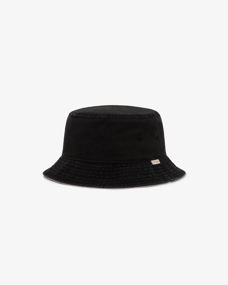 Contrast Logo Bucket Hat