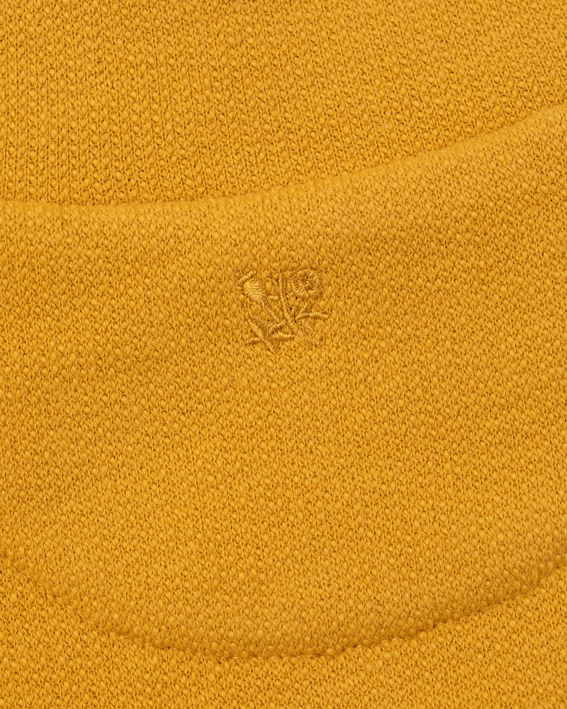 Jacquard Collar Snap Pullover