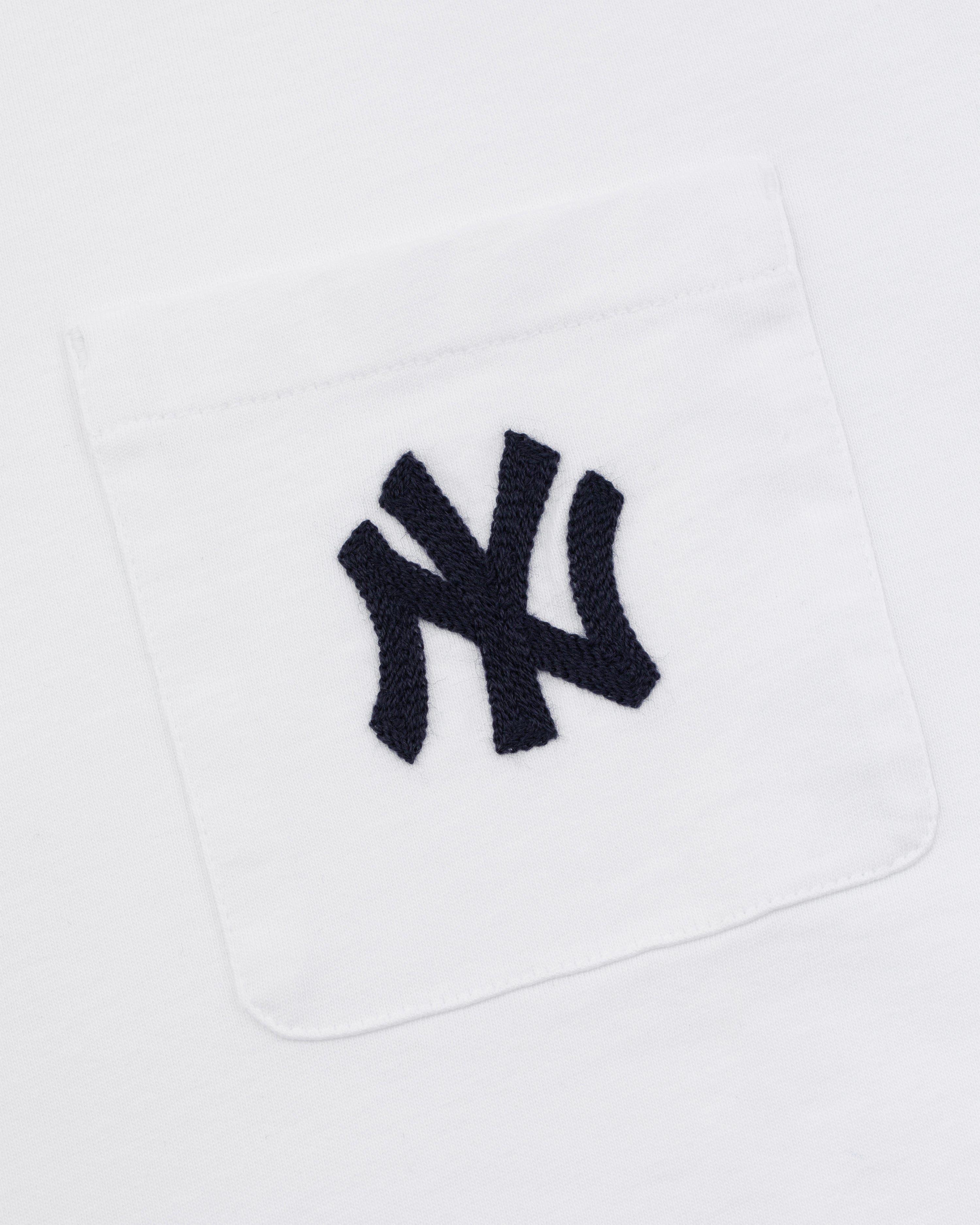 Yankees Chainstitch Pocket Tee