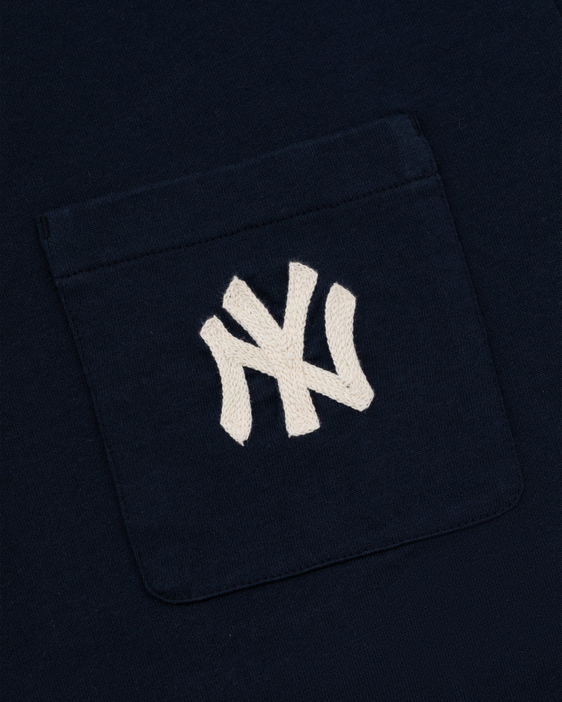 Yankees Chainstitch Pocket Tee