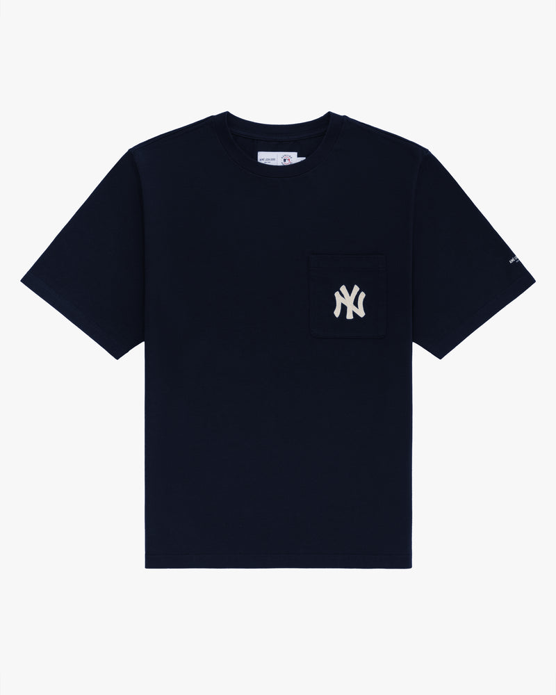 Yankees Chainstitch Pocket Tee