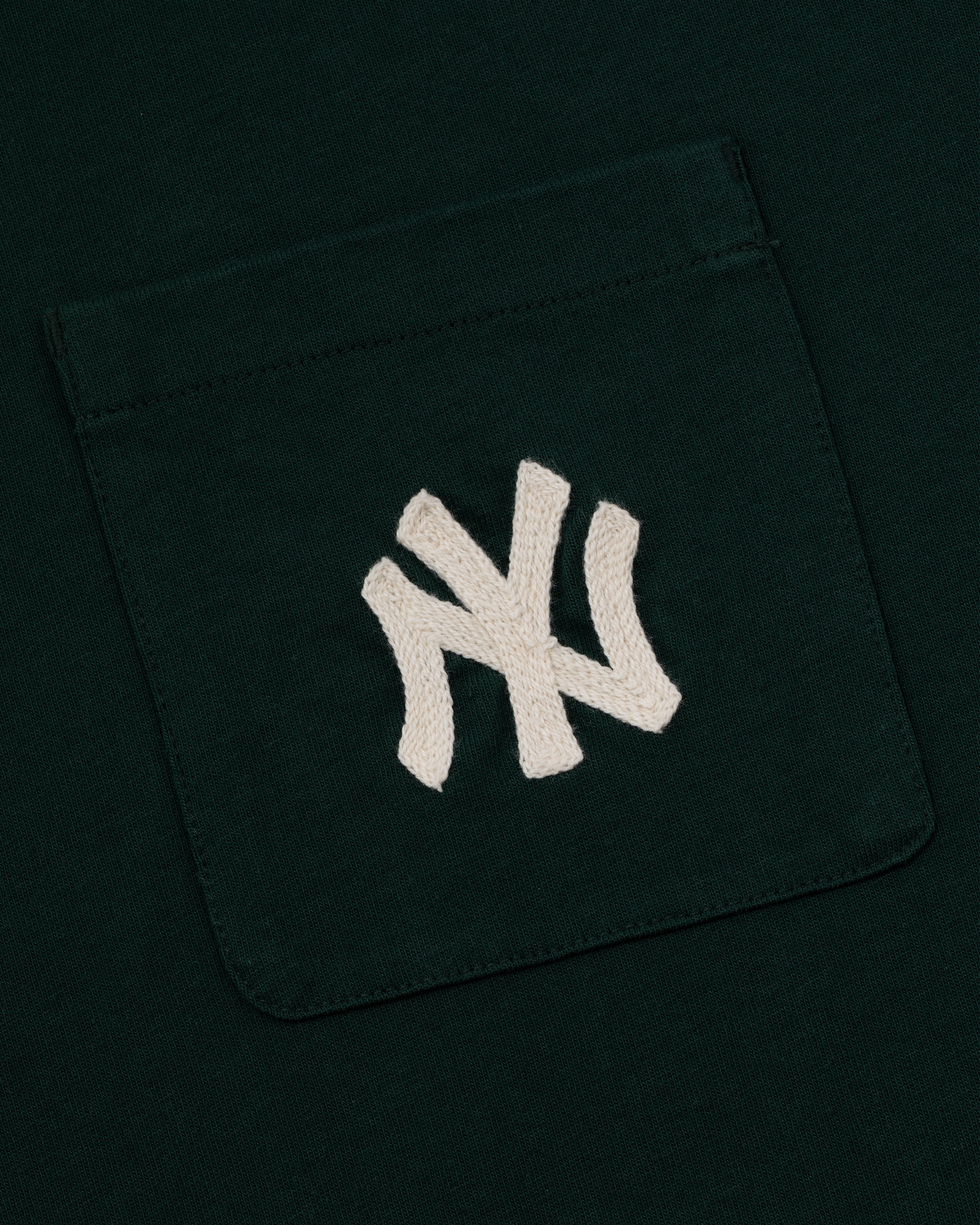 Yankees Chainstitch Pocket Tee