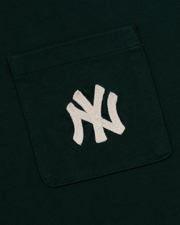 Yankees Chainstitch Pocket Tee