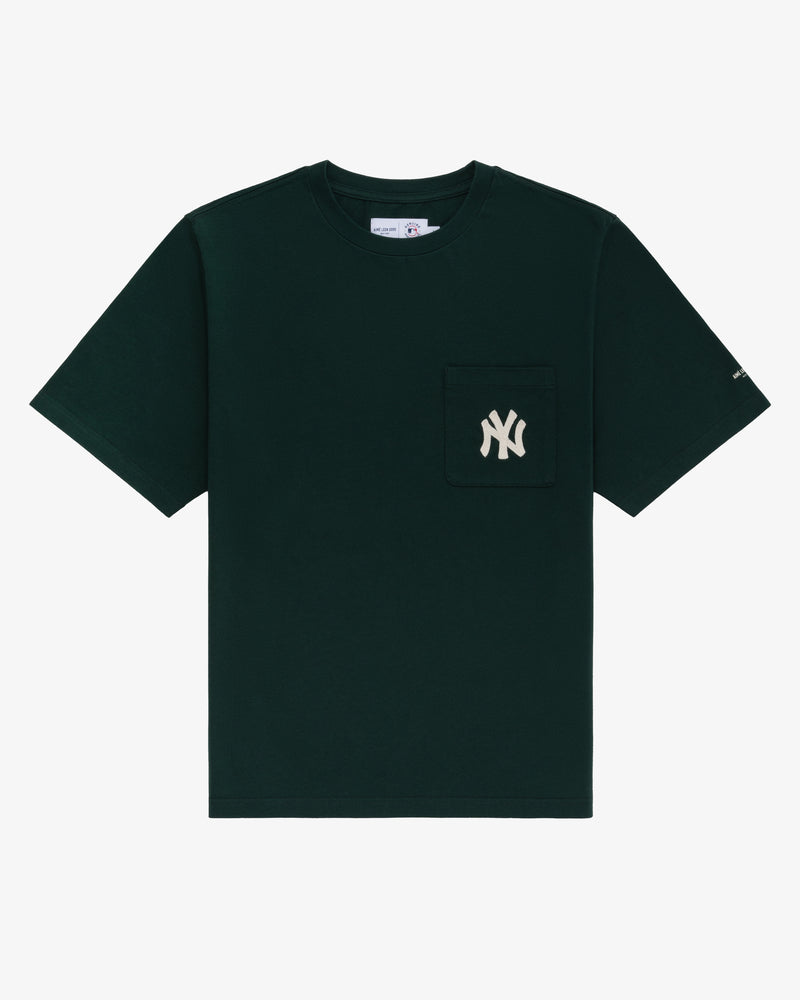 Yankees Chainstitch Pocket Tee