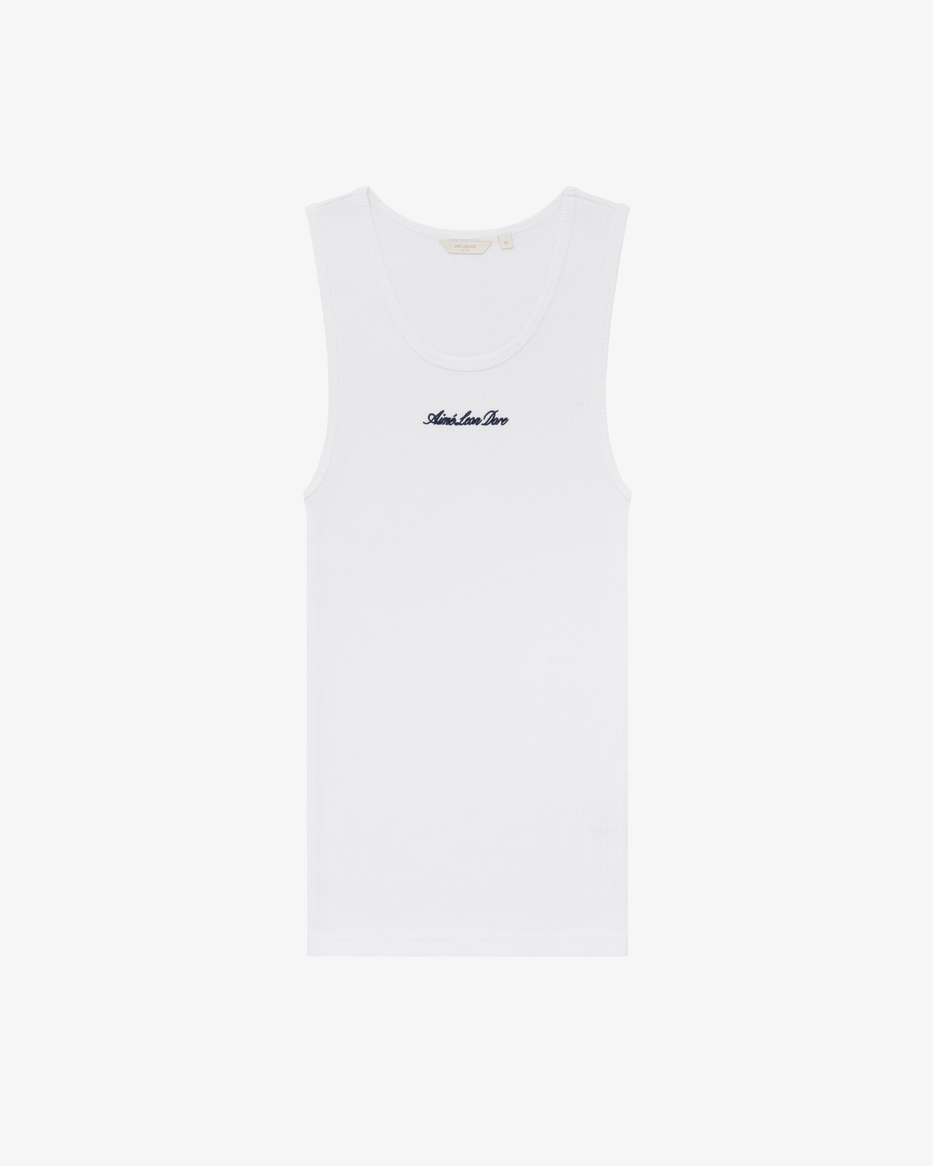 Embroidered Logo Tank Top