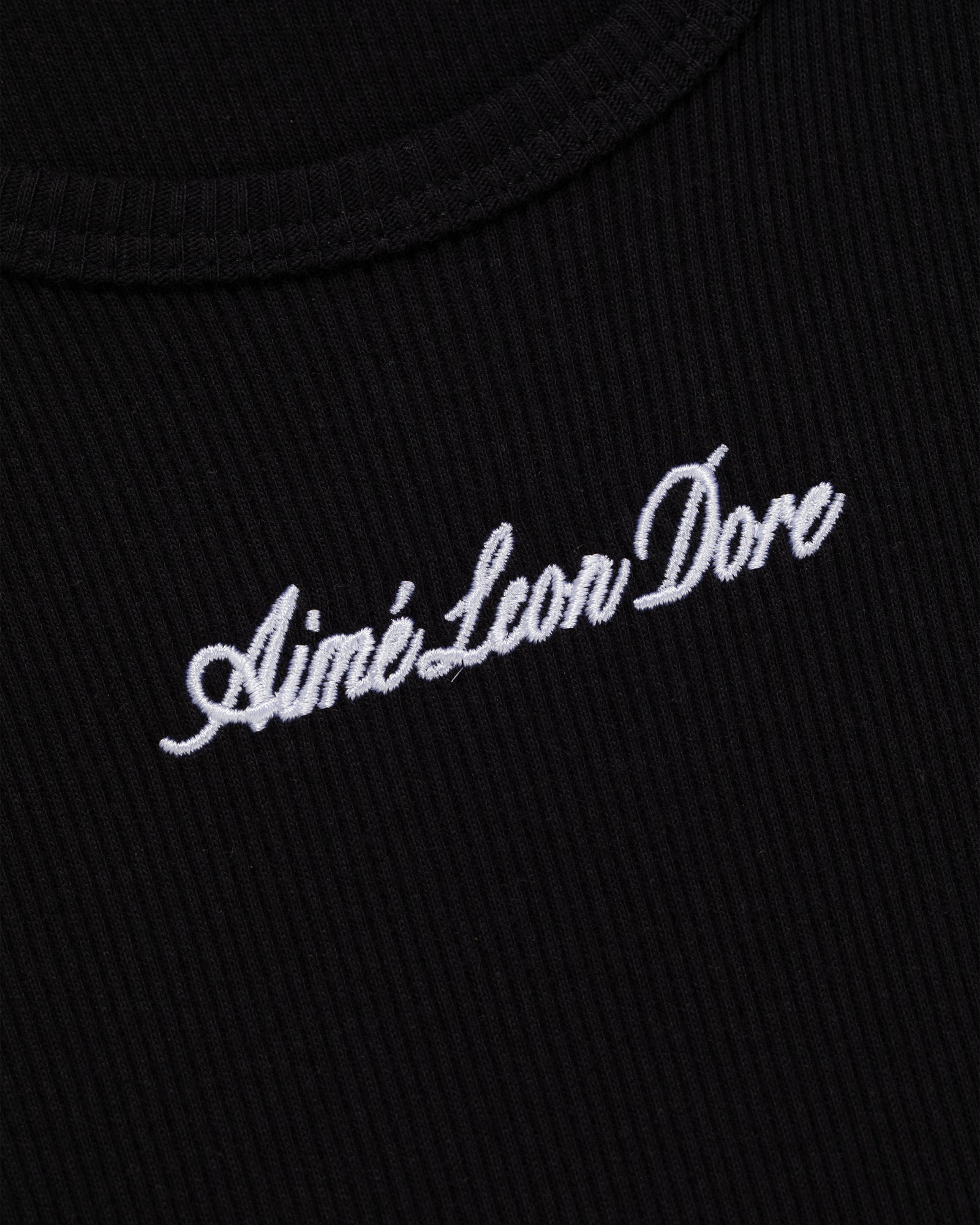 Embroidered Logo Tank   Top