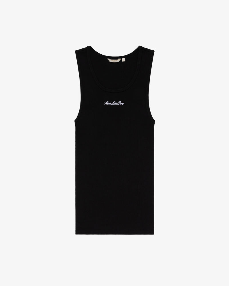 Embroidered Logo Tank Top