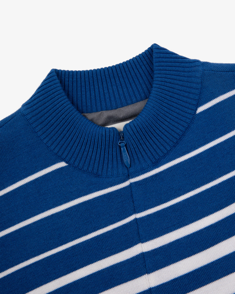 WINDSTOPPER® Striped Knit Cycling Jersey by GORE-TEX LABS