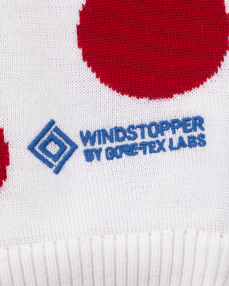 WINDSTOPPER® Polka Dot Knit Cycling Jersey by GORE-TEX LABS