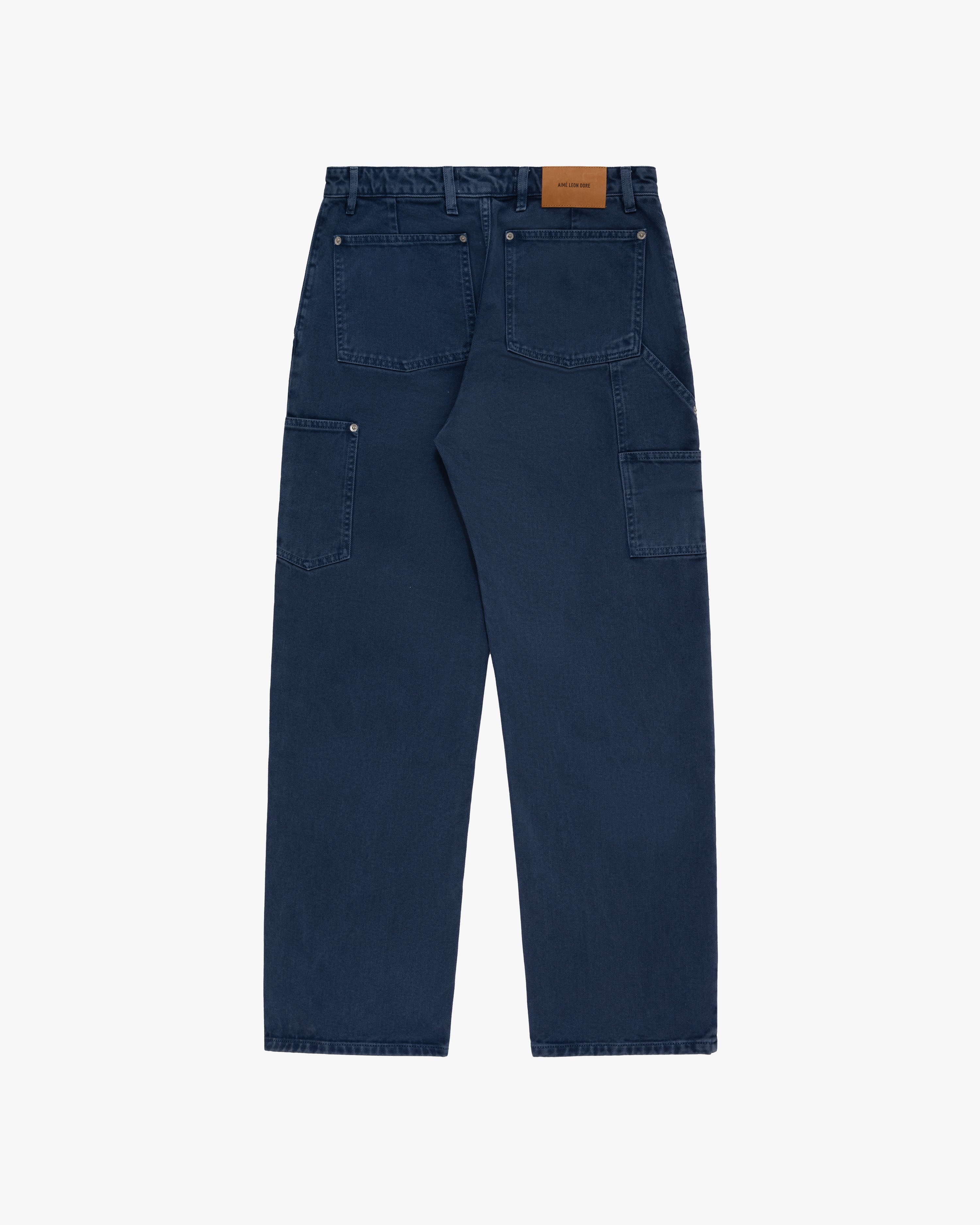 Garment Dyed Double Knee Carpenter Pant