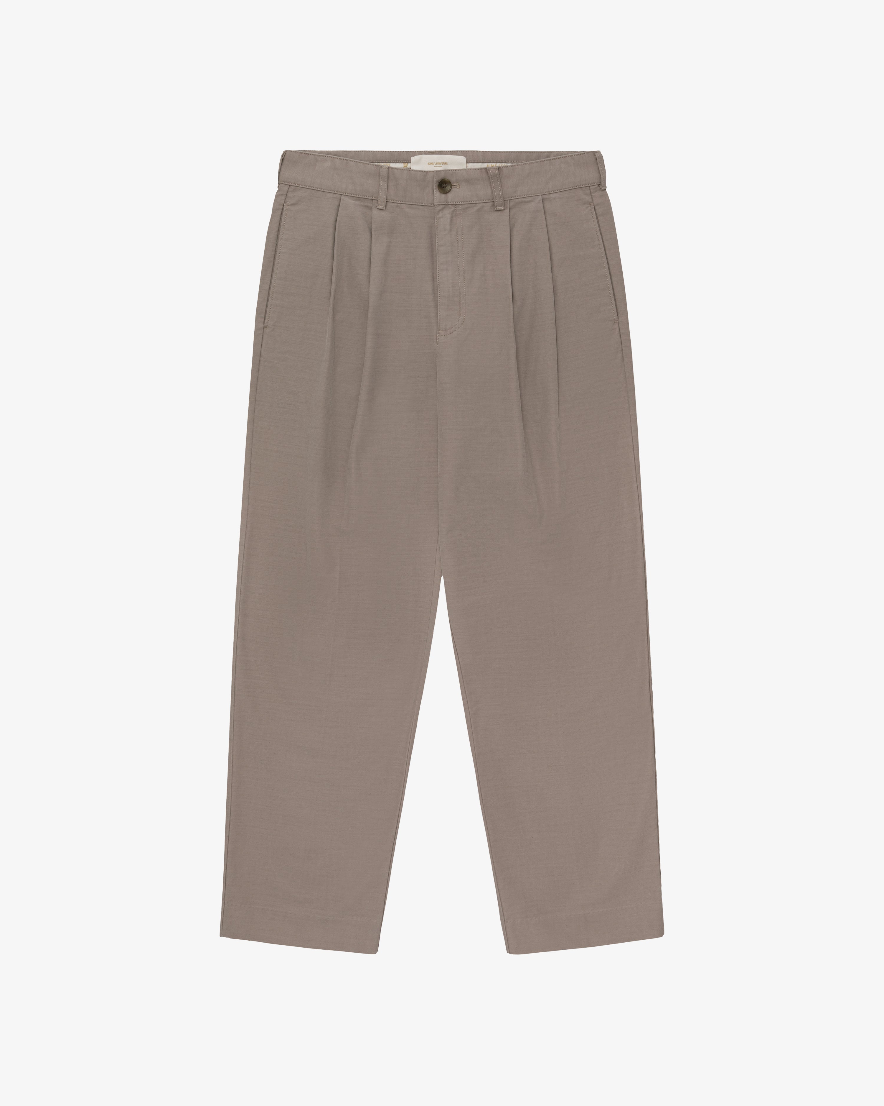 Double Pleated Pant