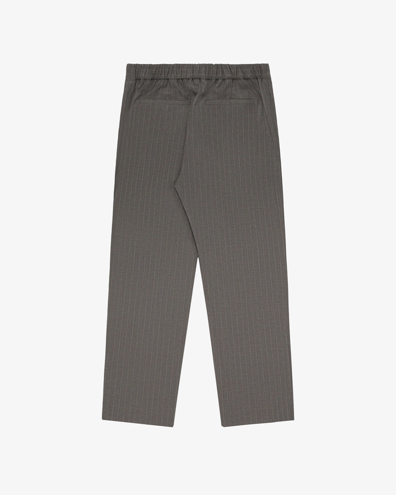 Pinstripe Elasticated Waist Suit Trouser