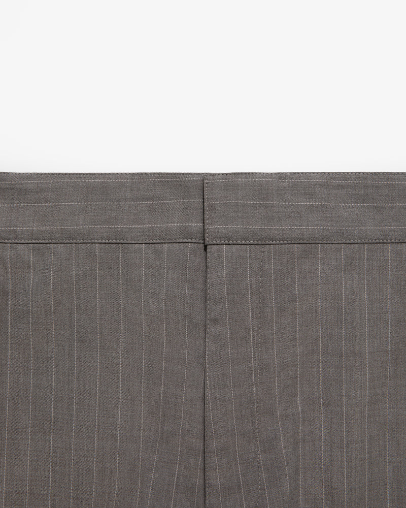 Pinstripe Elasticated Waist Suit Trouser