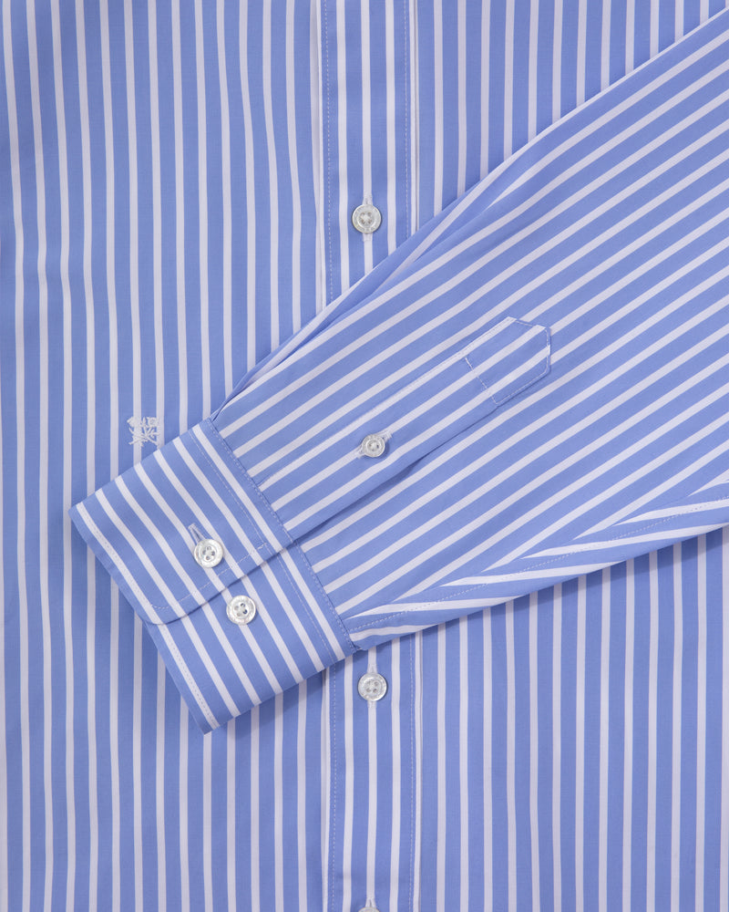 Monogram Yarn Dyed Stripe Shirt