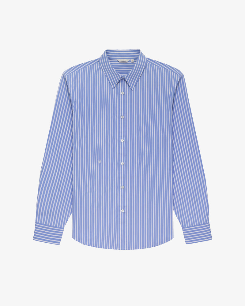 Monogram Yarn Dyed Stripe Shirt