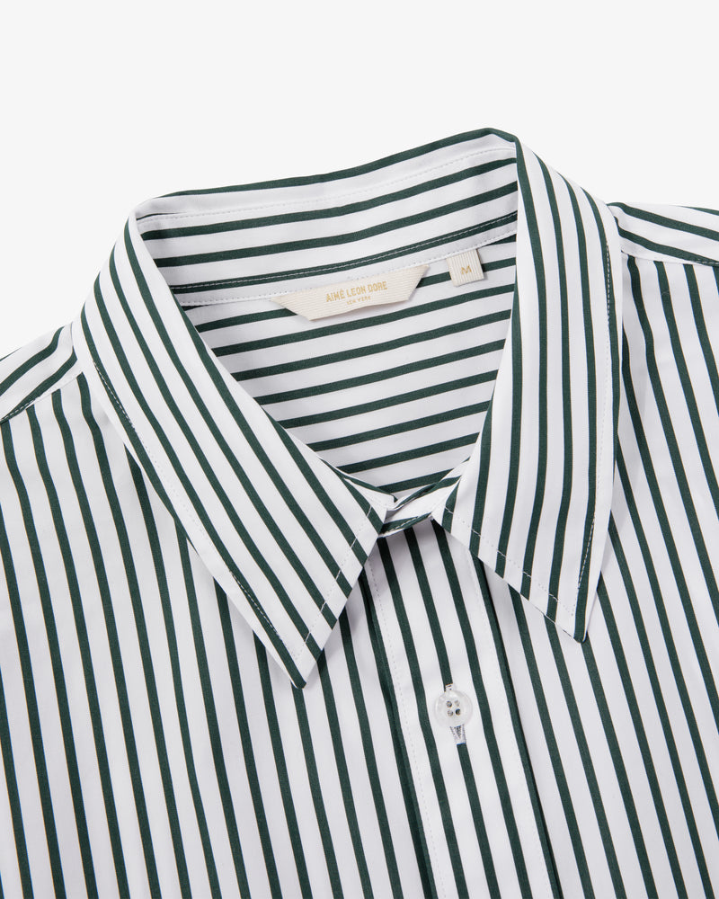 Monogram Yarn Dyed Stripe Shirt