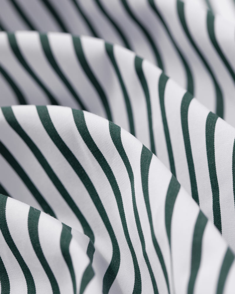 Monogram Yarn Dyed Stripe Shirt