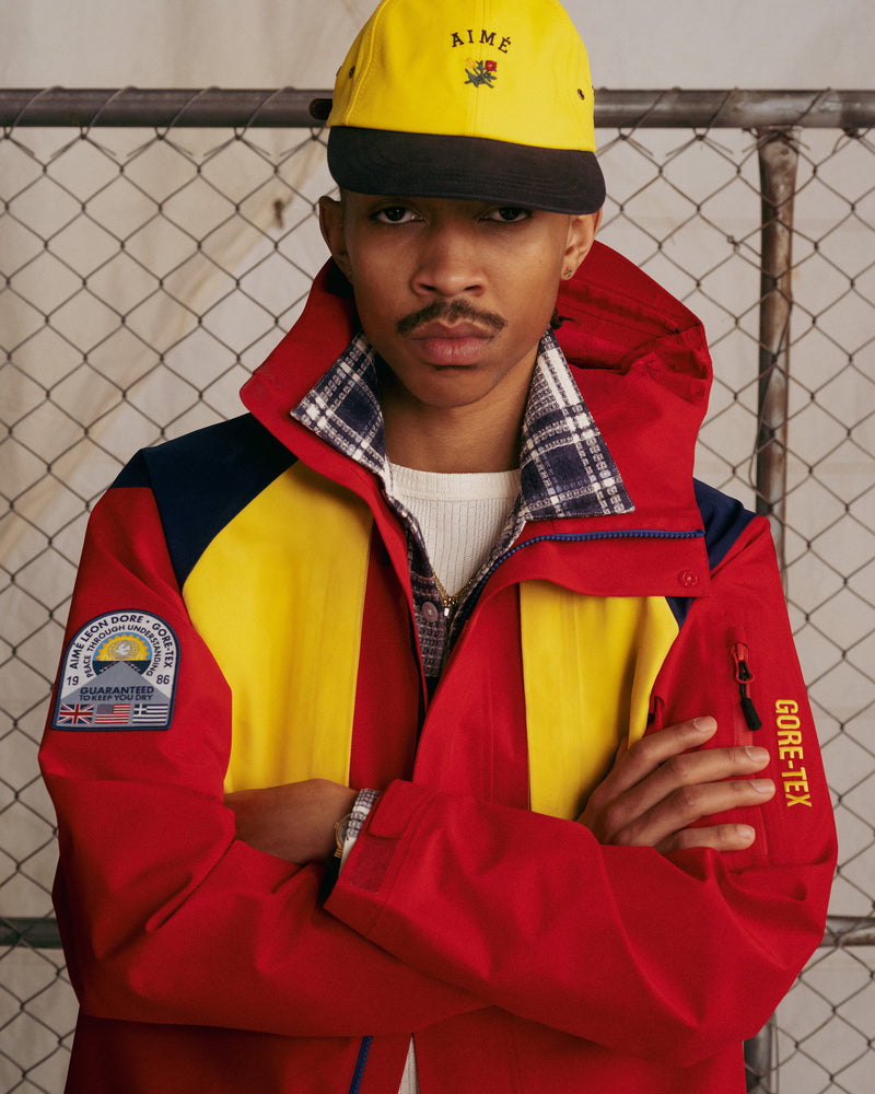 Colorblock Crest Hat