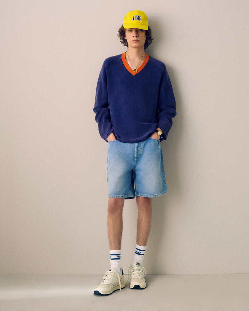 ALD / New York Yankees Denim Shorts