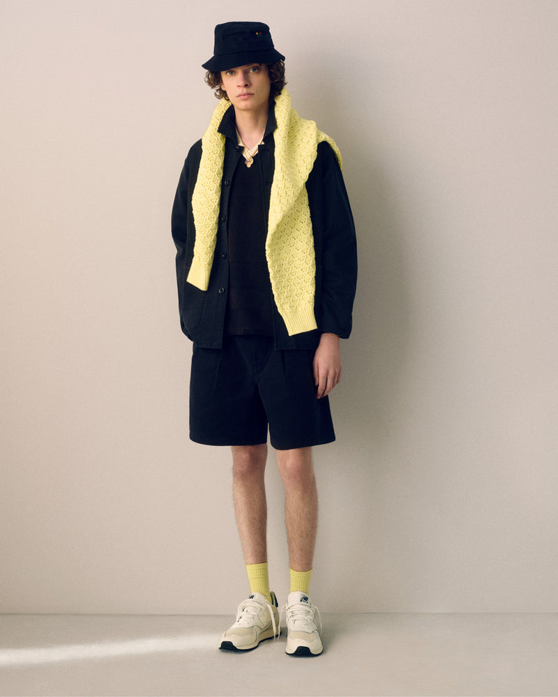Double Pleated Short