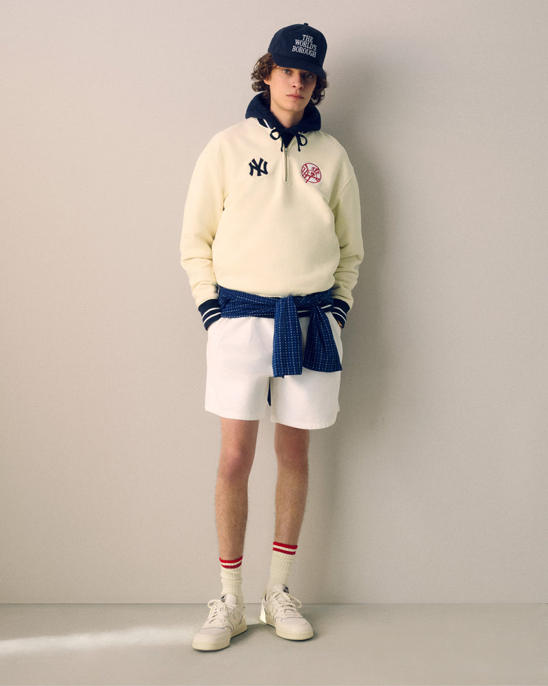 ALD / New York Yankees Quarter Zip Pullover