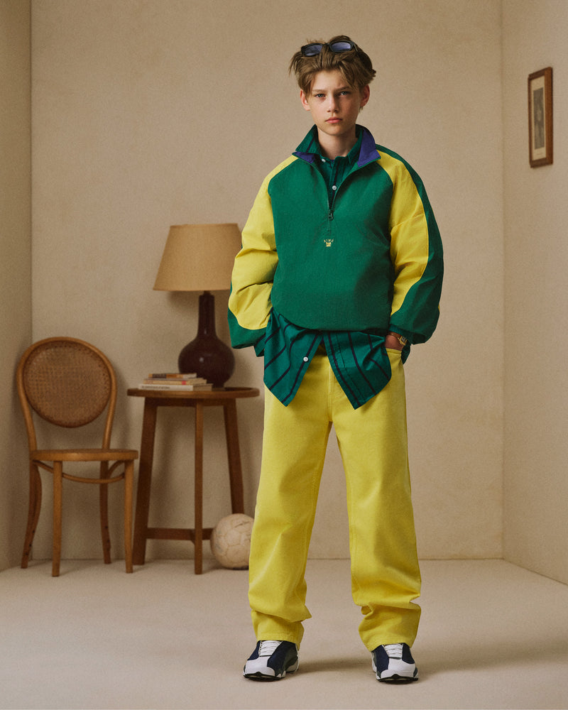 Garment Dyed Relaxed Fit Denim