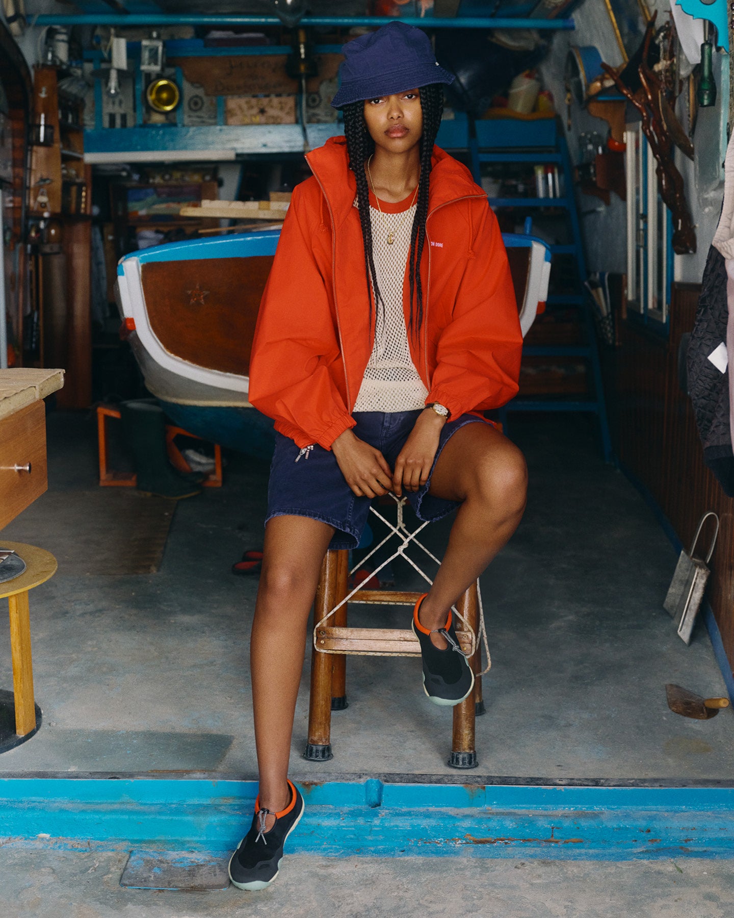 Micro Logo Windbreaker