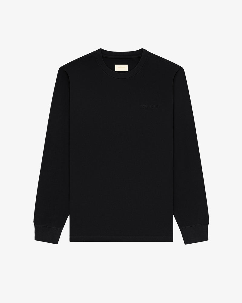 Long-Sleeve Tonal Logo Tee
