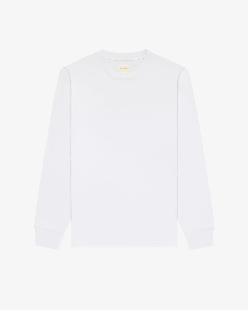 Long-Sleeve Tonal Logo Tee