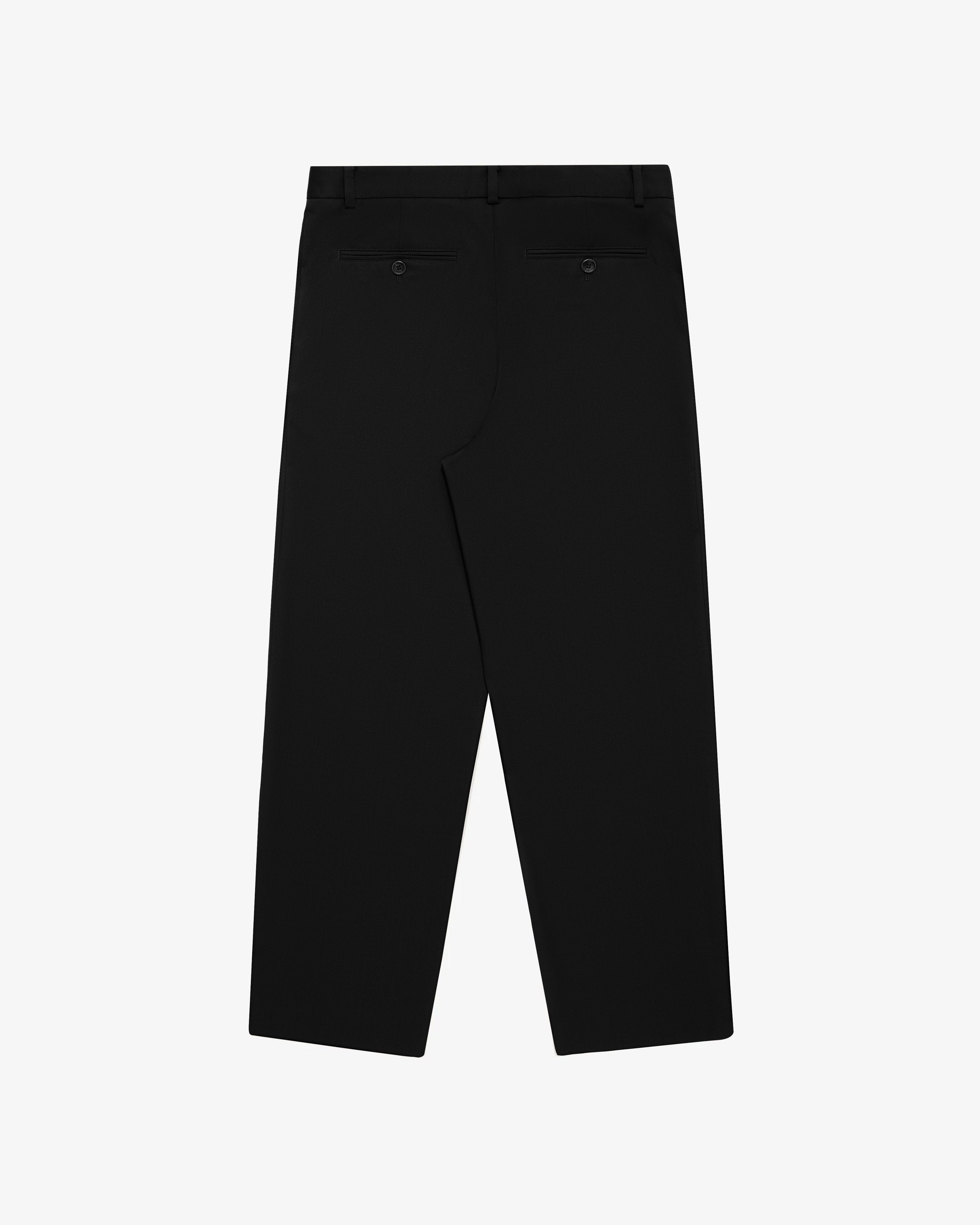 Single-Pleated Gabardine Trouser