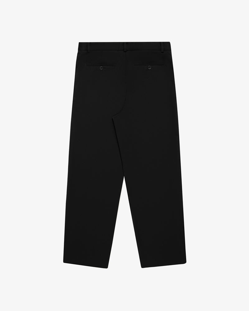 Single-Pleated Gabardine Trouser
