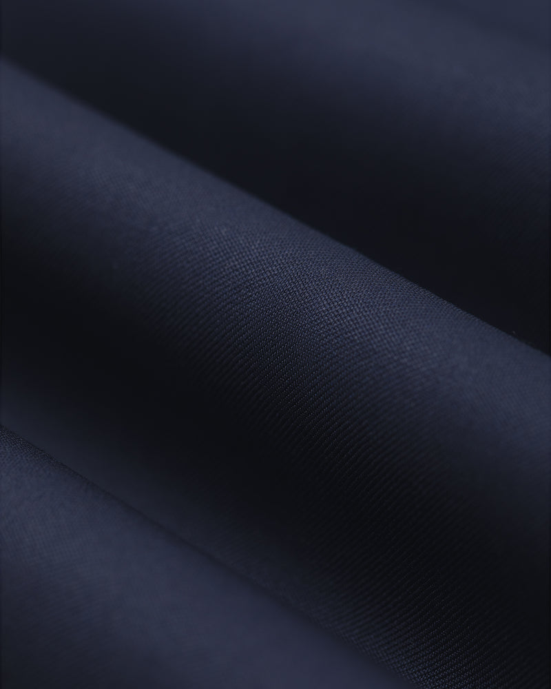 Single-Pleated Gabardine Trouser