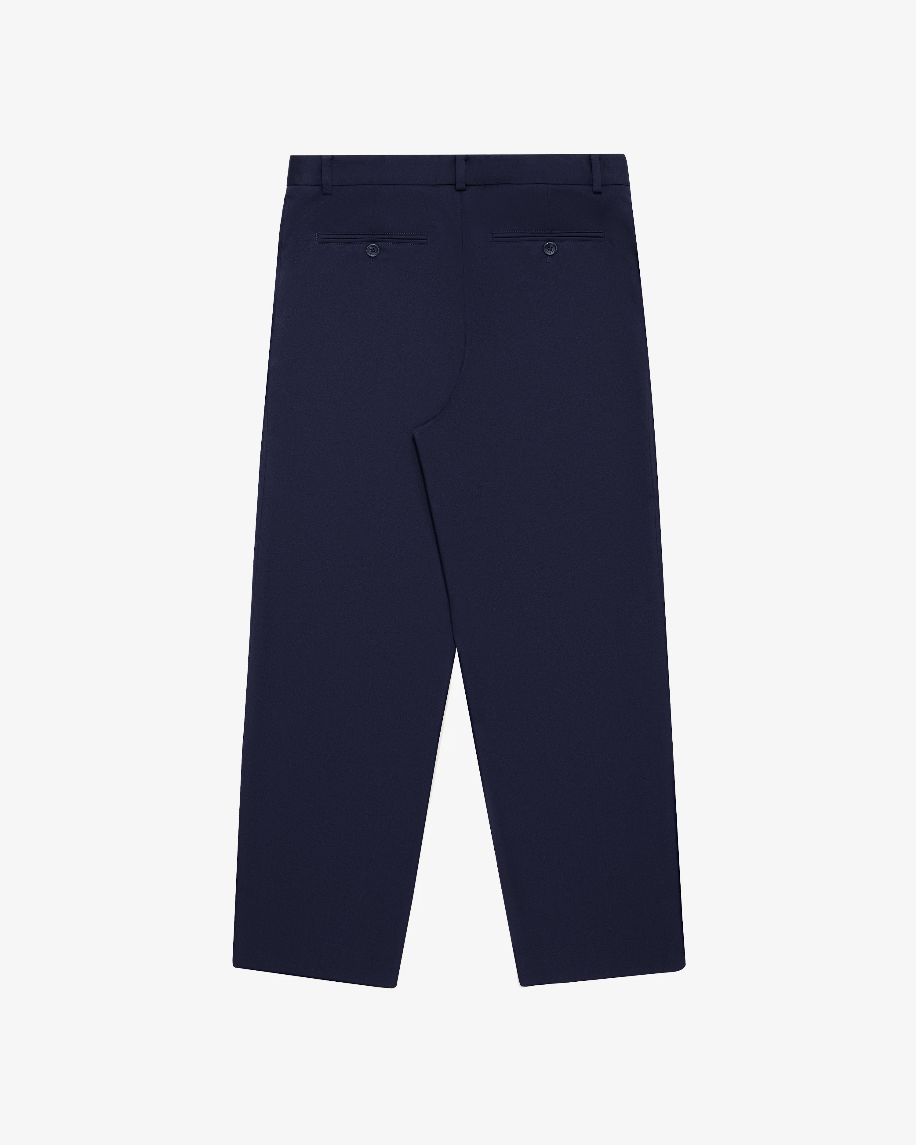 Single-Pleated Gabardine Trouser