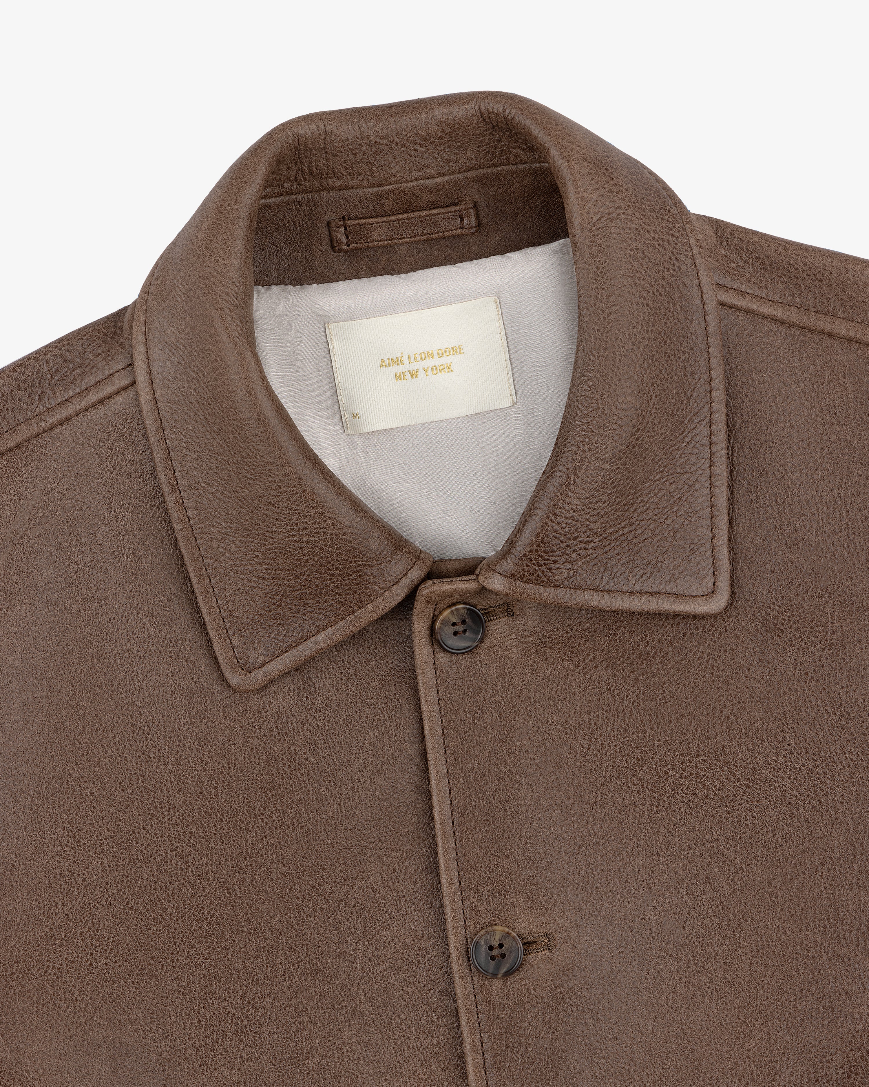 Leather Flight Jacket