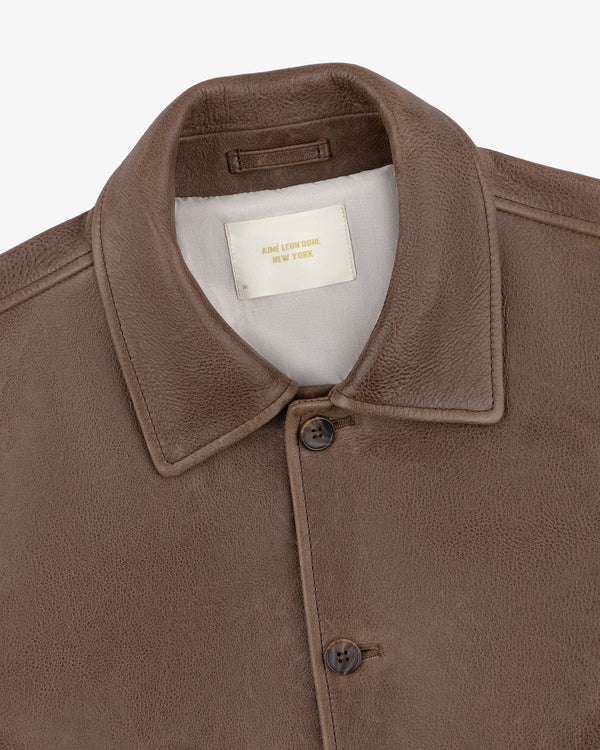 Leather Flight Jacket
