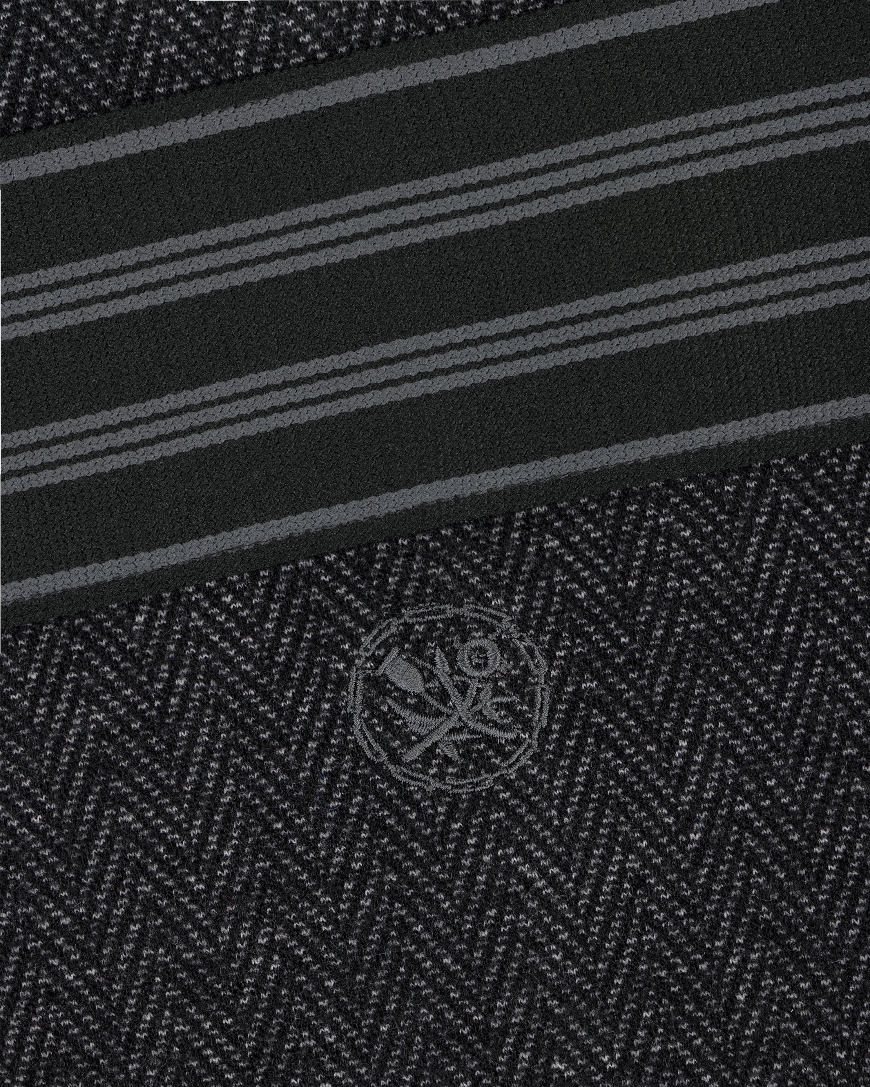 Wool Herringbone Track Jacket