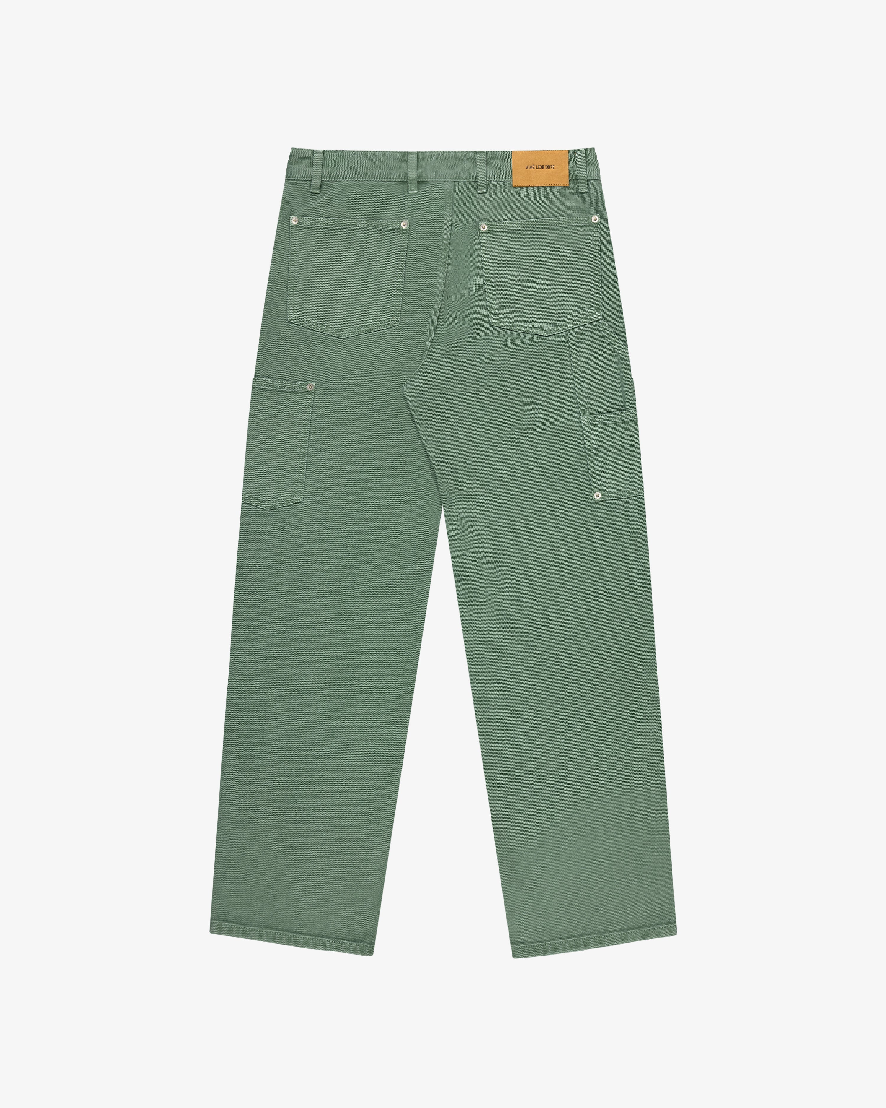 Garment Dyed Double Knee Carpenter Pant
