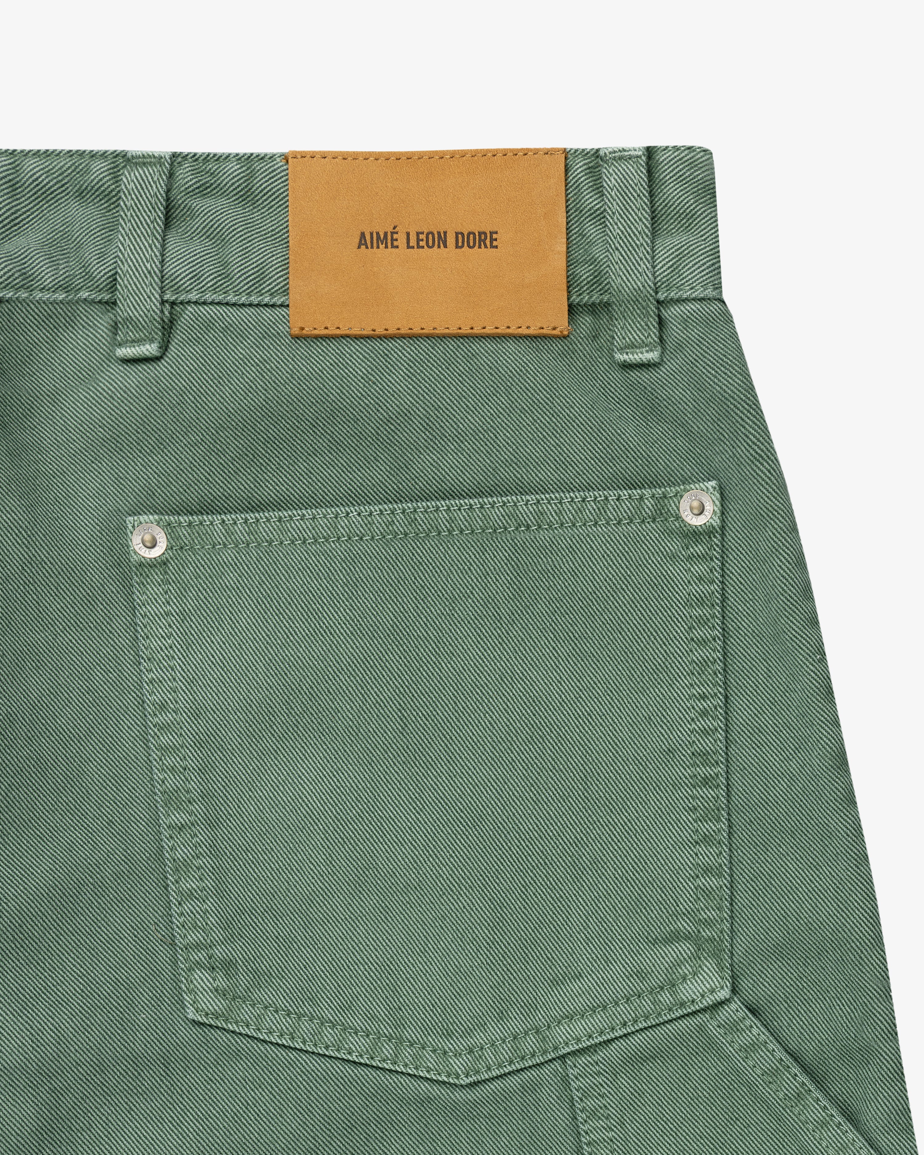 Garment Dyed Double Knee Carpenter Pant