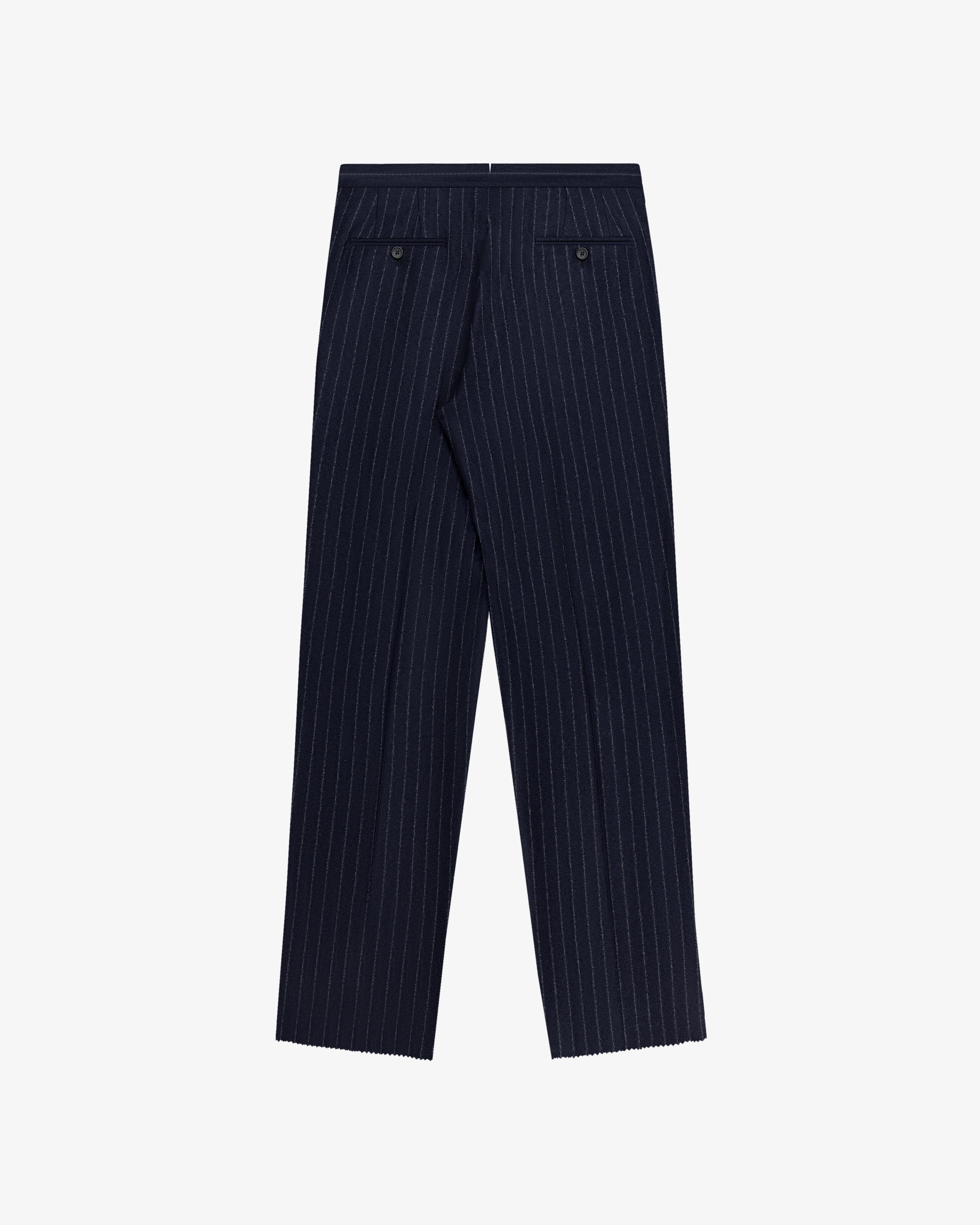Pinstripe Wool Suit Trouser