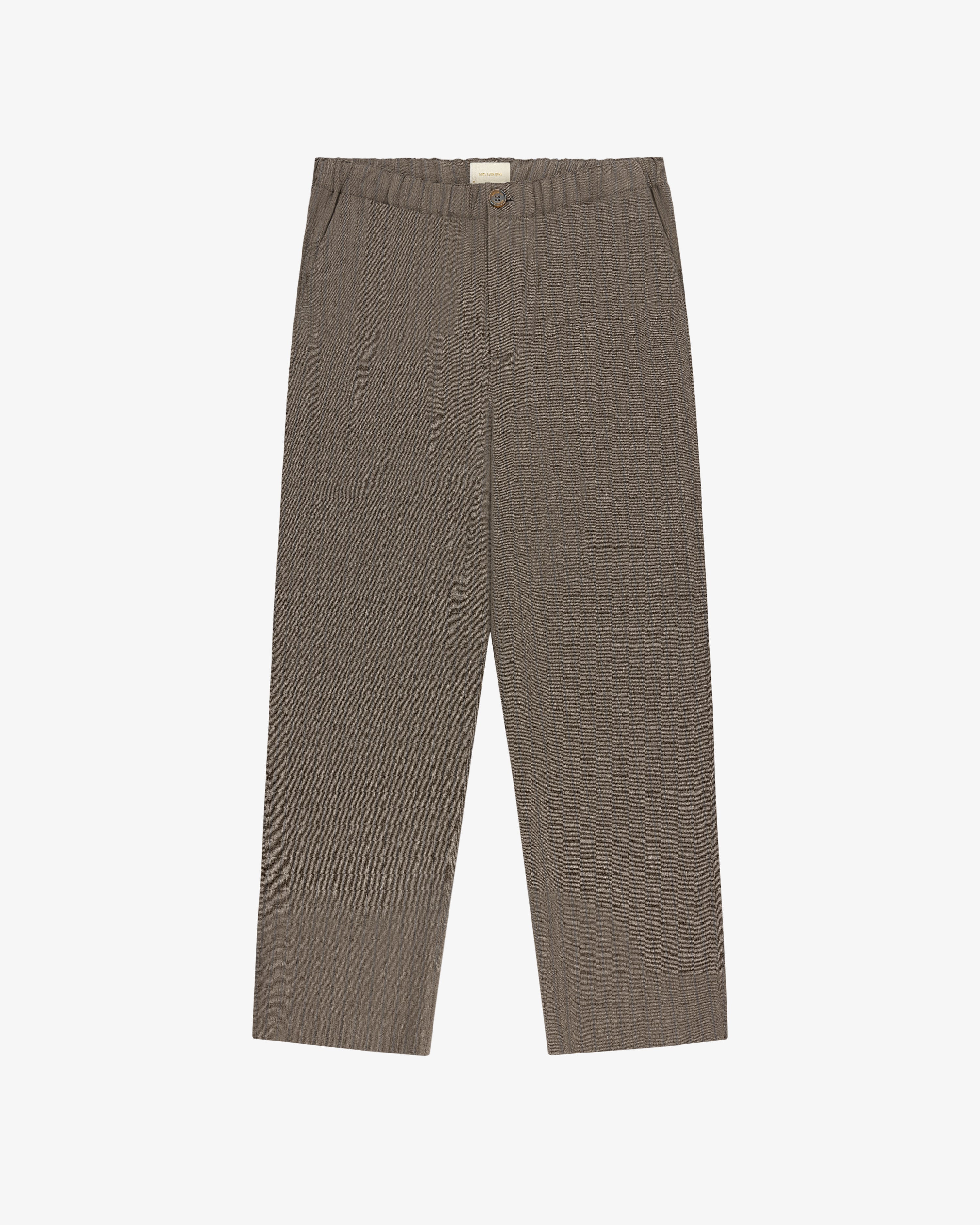 Wool Elasticated Waist Trouser