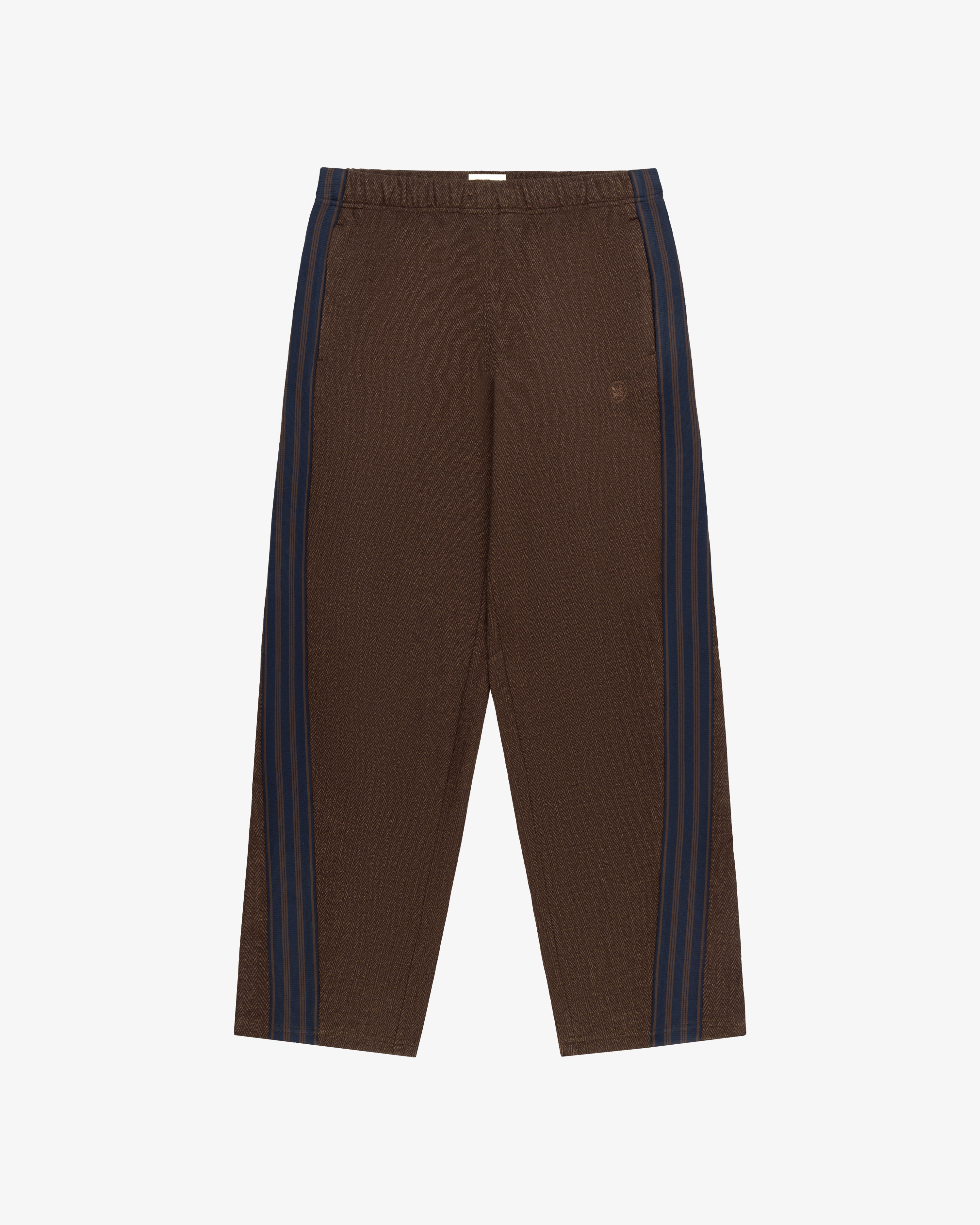 Wool Herringbone Track Pant