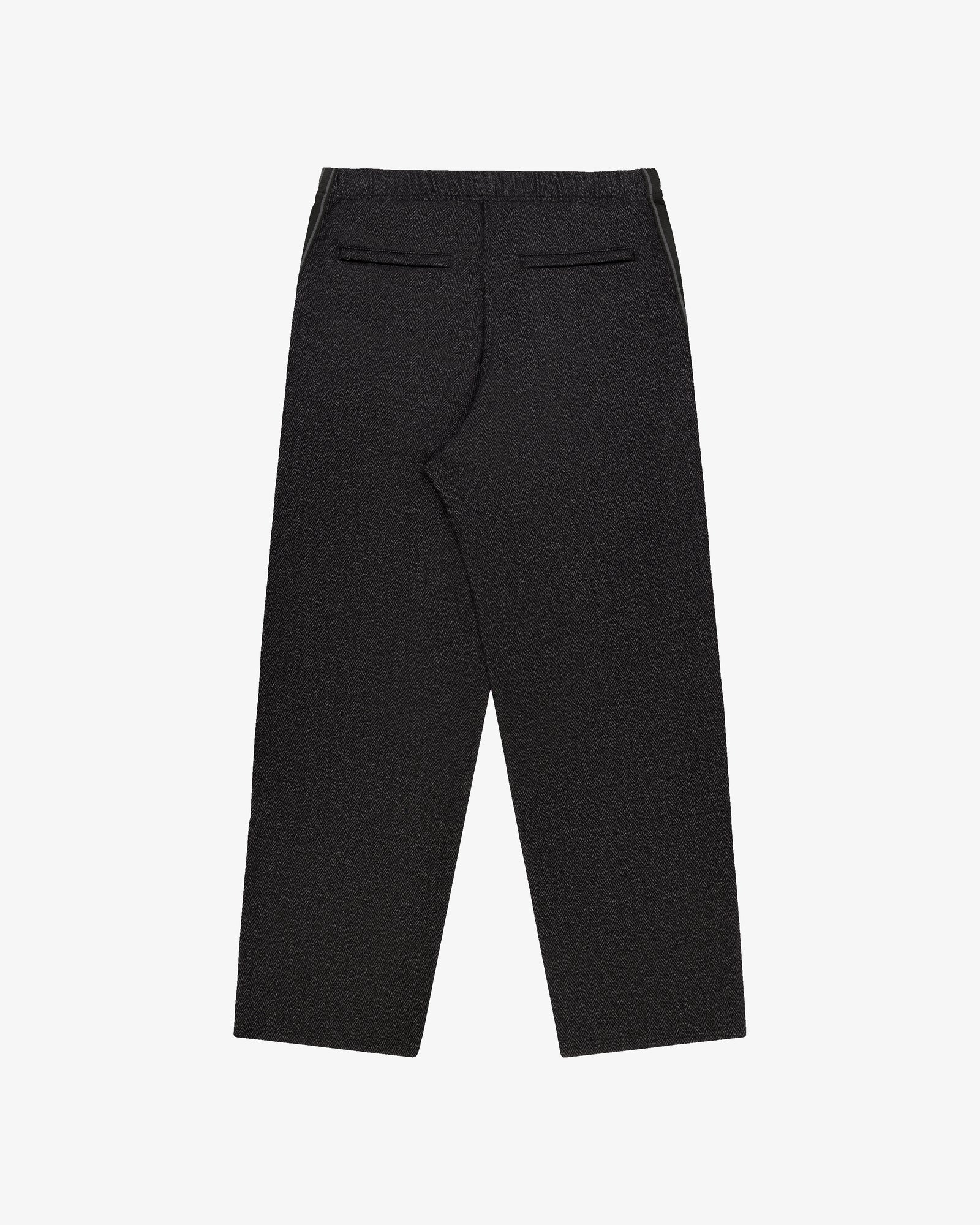 Wool Herringbone Track Pant