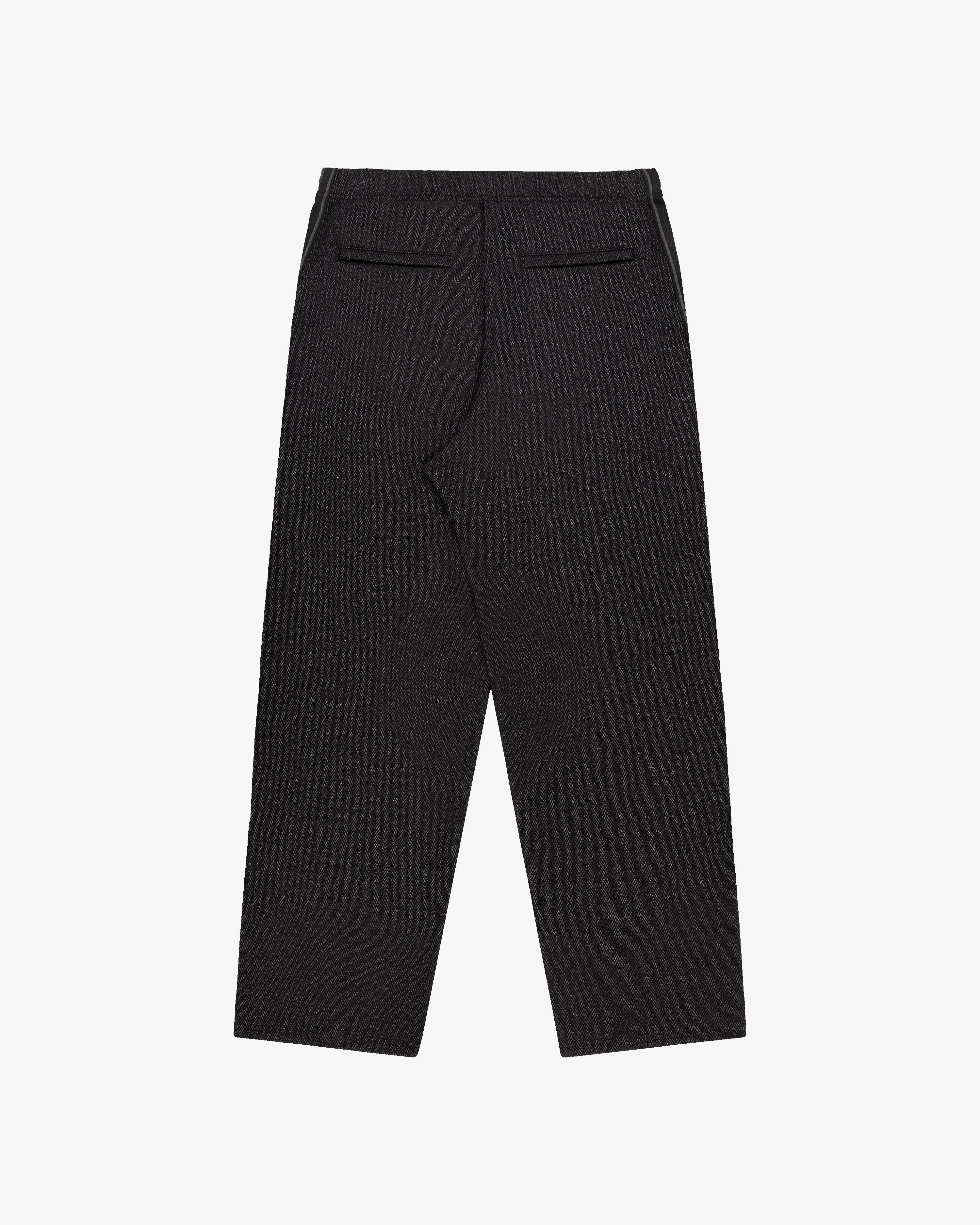 Wool Herringbone Track Pant